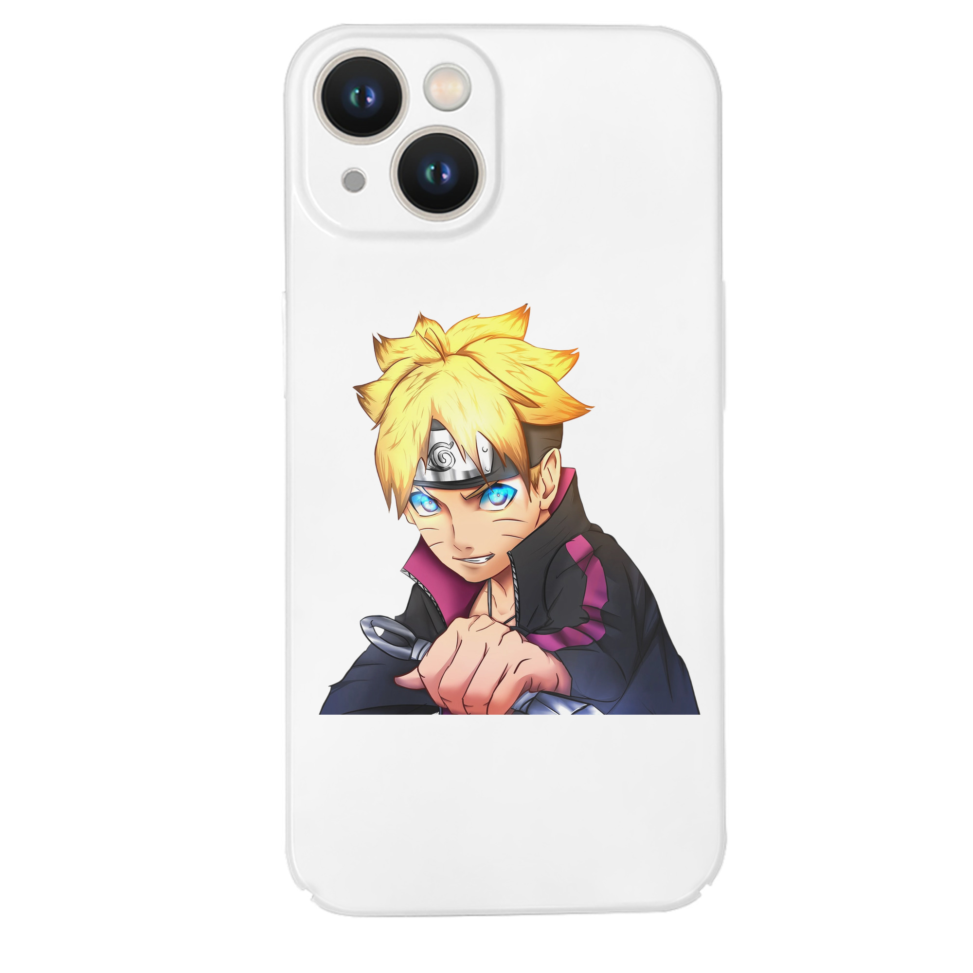 （画像用） NARUTO -ナルト- うずまき ボルト Uzumaki Boruto 【iPhone 14シリーズ対応】ハードケース